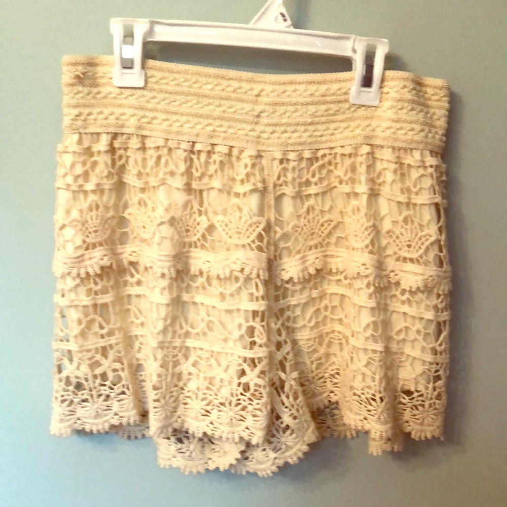 Lace shorts